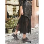 Donna con Calzature Podoline nere