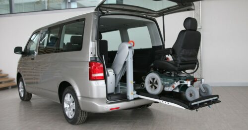 Van per il trasporto di disabili
