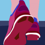 Scarpe in movimento